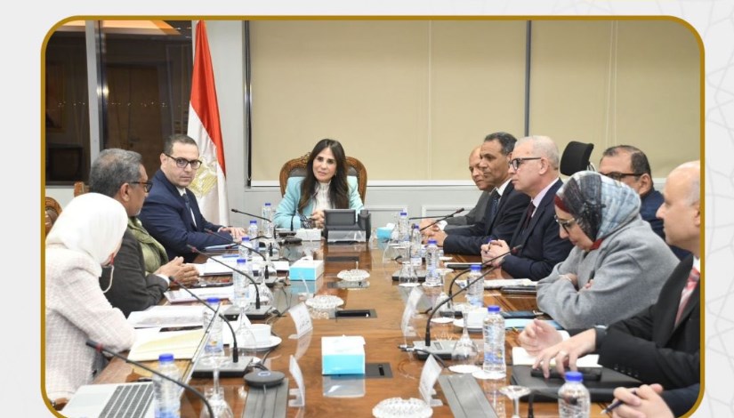 وزيرة الإسكان تلتقي مسئولي شركة توريك
