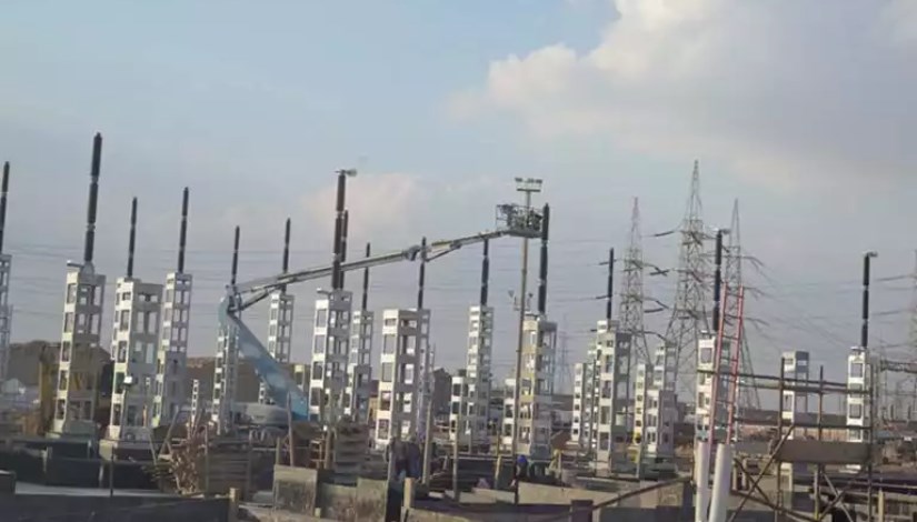 محطة بدر الخاصة بالربط الكهربائي بين مصر والسعودية