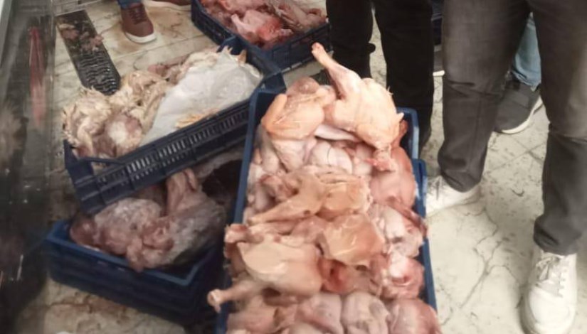 دواجن فاسدة