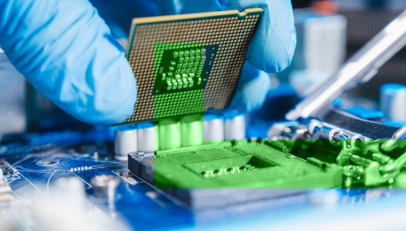 صناعة الرقائق الإلكترونية
