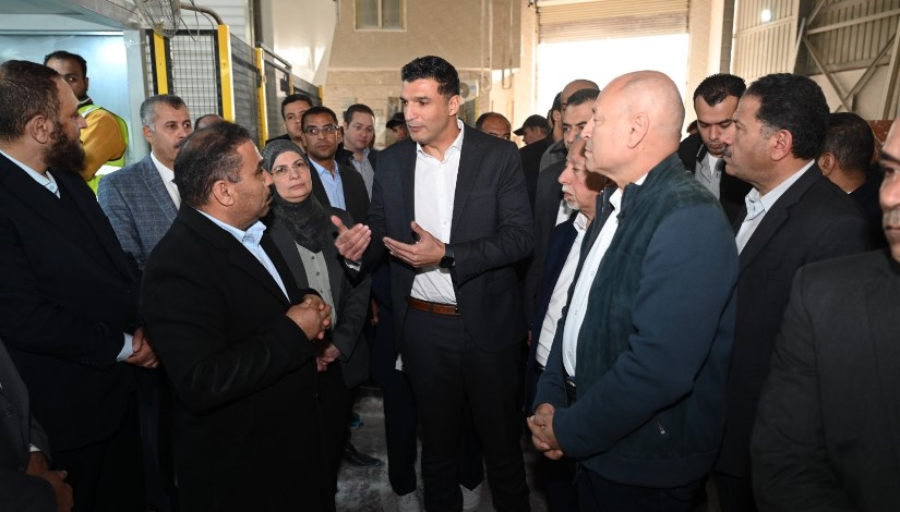 خلال الجولة التفقدية _ لوزير الصناعة
