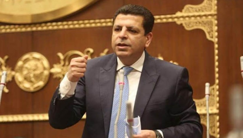 النائب محمود سامي رئيس الهيئة البرلمانية للحزب المصري الديموقراطي