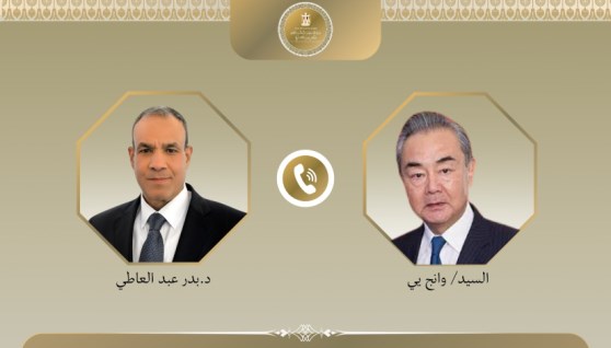 وزير الخارجية ونظيره الصيني