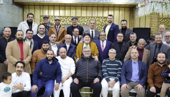 جانب من مائدة إفطار جماعة الإخوان في إسطنبول