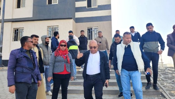 زيارة المهندسة إيمان شبيب، نائب رئيس الجهاز للإسكان والخدمات