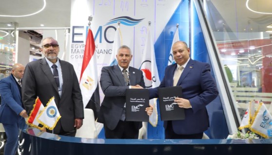 جانب من توقيع الاتفاقية بين صان مصر ونوربيتكو