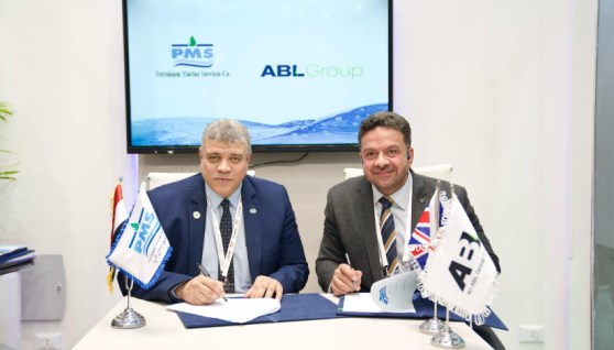 جانب من توقيع الاتفاقية بين PMS وABL Group