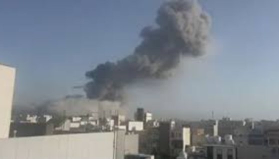 سقوط مقذوف قرب محطة بوشهر