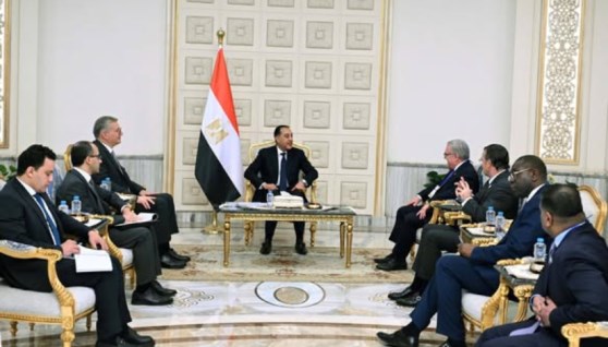  الدكتور مصطفى مدبولي، رئيس مجلس الوزراء خلال الاجتماع 