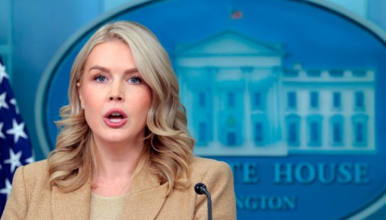 كارولين ليفيت المتحدثة باسم البيت الأبيض