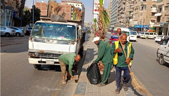 النظافة بمحافظة الجيزة