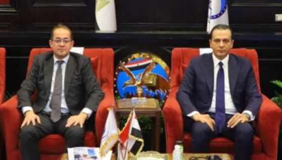 أحمد كجوك خلال لقاء سياسي نظمه حزب مستقبل وطن