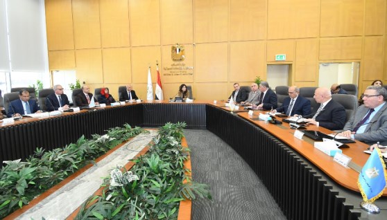 وزيرة الإسكان خلال الاجتماع الدوري للجنة المرافق