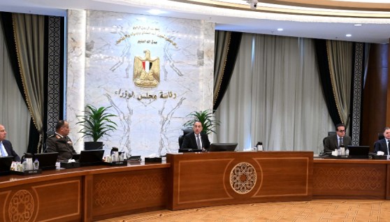 جانب من اجتماع مجلس الوزراء 