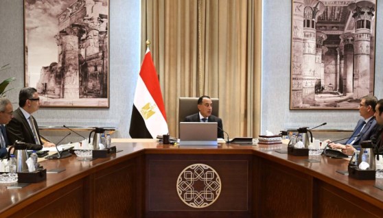 جانب من اجتماع رئيس الوزراء