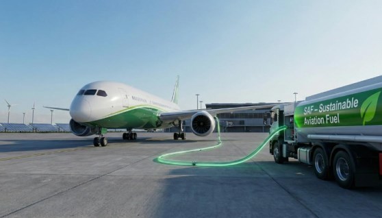 إنتاج وقود الطائرات المستدام
