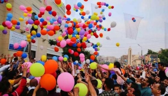 مظاهر الاحتفال بالعيد