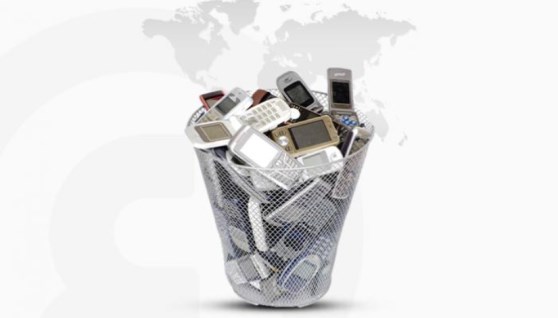 نفايات الهواتف المحمولة