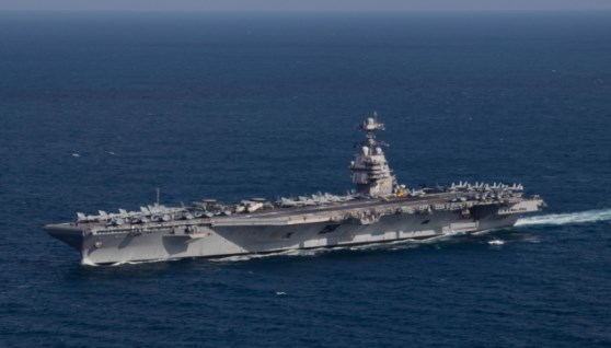  حاملة الطائرات الأمريكية العملاقة «يو إس إس جيرالد آر فورد»