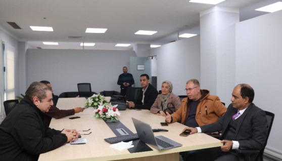 خلال زيارة الدكتور خالد صوفي 