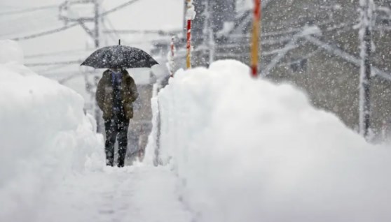 تحذير هيئة الأرصاد الجوية من ثلوج 