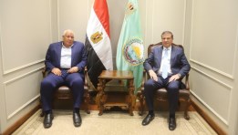  علاء فاروق، وزير الزراعة واستصلاح الأراضي، اللواء دكتور محمد الزملوط، محافظ مطروح