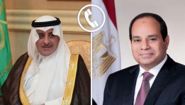 الرئيس السيسي وأمير منطقة تبوك بالمملكة العربية السعودية