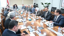 اجتماع المهندسة راندة المنشاوي  وزيرة الإسكان