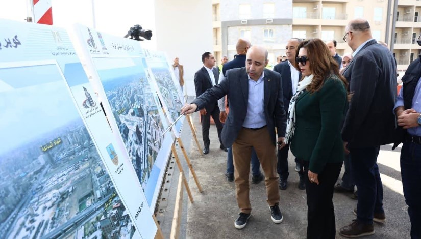  وزيرة التنمية المحلية والبيئة ومحافظ الإسكندرية