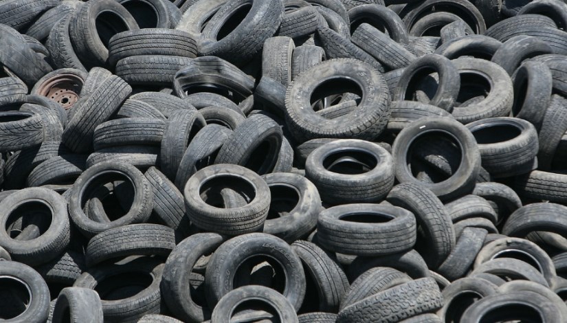 إعادة تدوير الإطارات