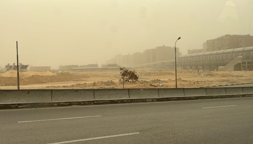 عاصفة ترابية