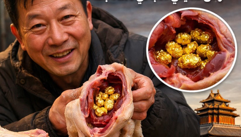 ذهب داخل بطة