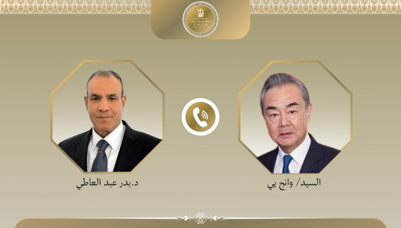 وزير الخارجية ونظيره الصيني