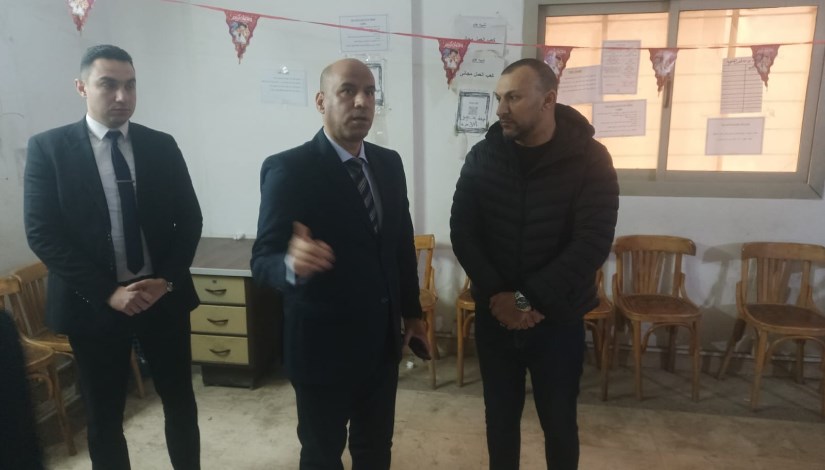 وزير العمل خلال جولة تفقدية بمكتبي عمل غرب مدينة نصر والوايلي