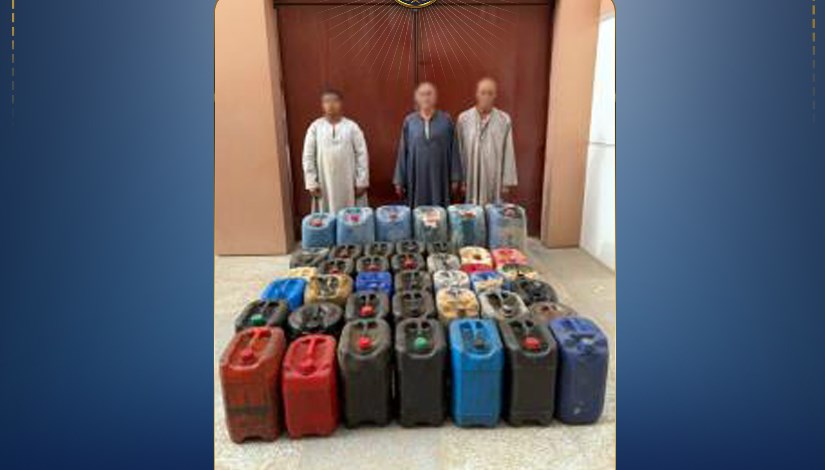 مضبوطات وزارة الداخلية