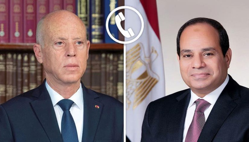 الرئيس السيسي ونظيره التونسي