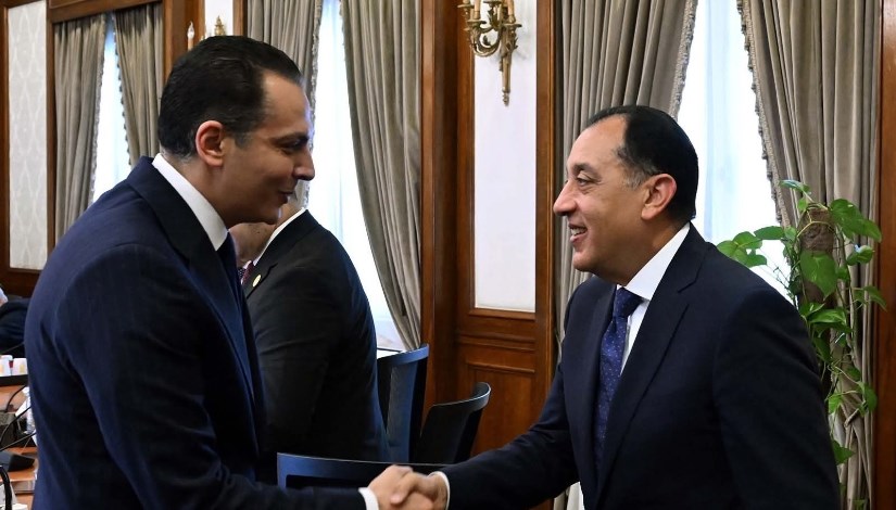 الدكتور مصطفى مدبولي، رئيس مجلس الوزراء والنائب أحمد عبد الجواد أمين حزب مستقبل وطن