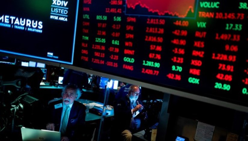 تراجع الاسهم 