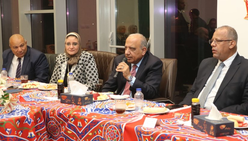 الدكتور محمود عصمت، خلال إفطار المركز القومي للتحكم في الطاقة