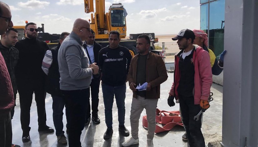 جانب من الجولة التفقدية