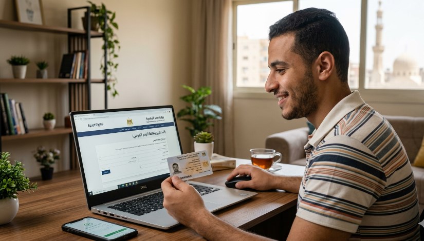 استخراج بطاقة الرقم القومي إلكترونيًا