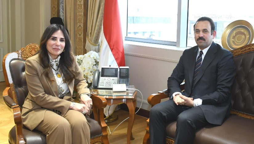 وزيرة الإسكان خلال لقاء مدير جهاز مستقبل مصر للتنمية المستدامة