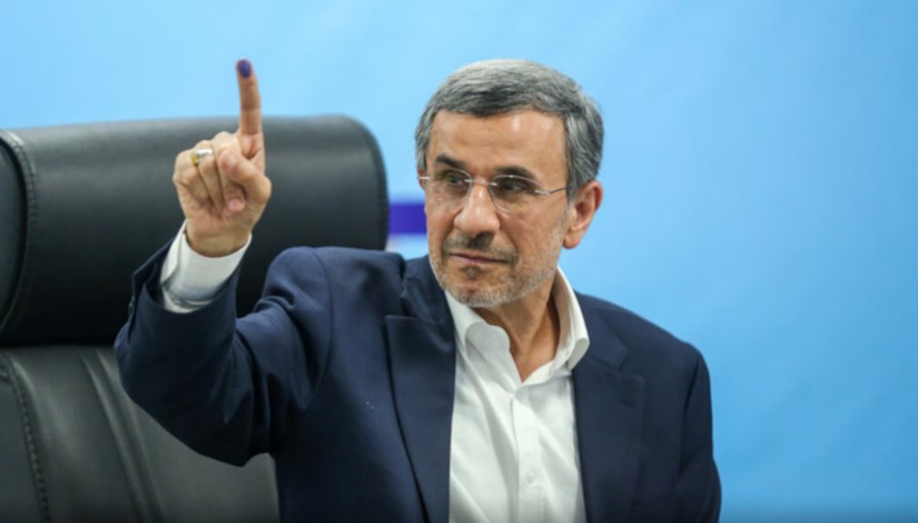 الرئيس الإيراني الأسبق محمود أحمدي نجاد 