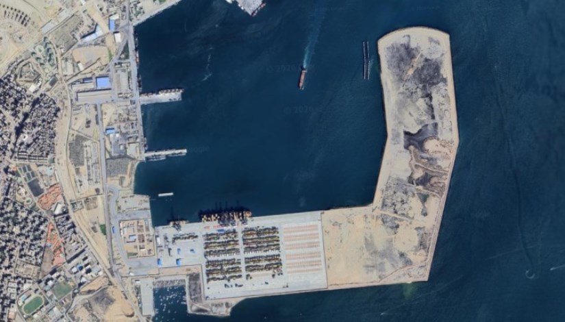 مدينة أبو قير الجديدة - صورة ملتقطة بالأقمار الصناعية