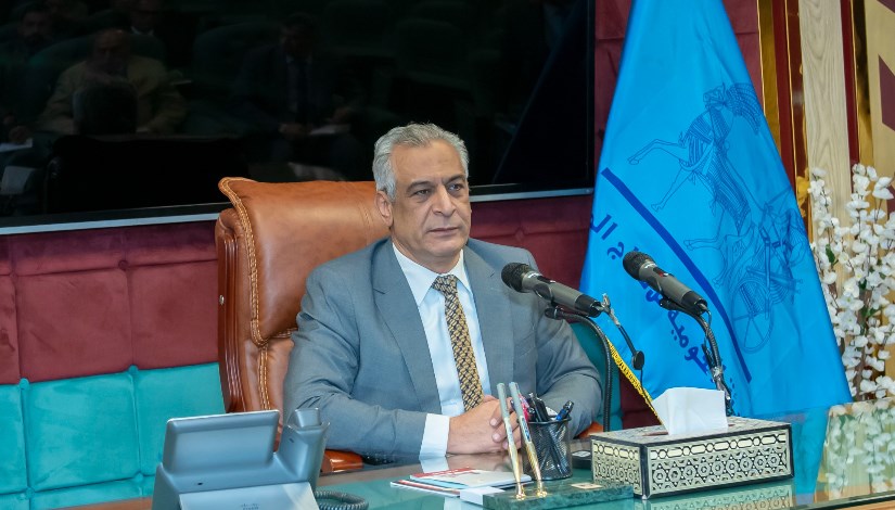 الدكتور مهندس صلاح سليمان جمبلاط وزير الدولة للإنتاج الحربي