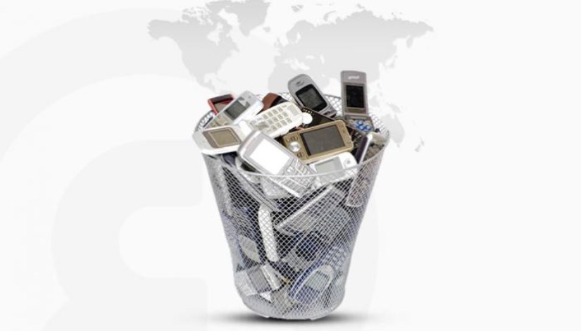 نفايات الهواتف المحمولة
