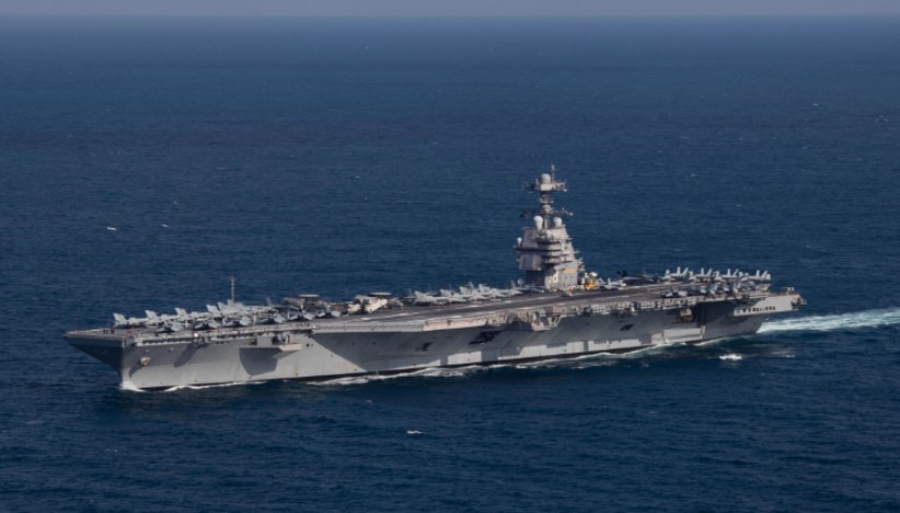  حاملة الطائرات الأمريكية العملاقة «يو إس إس جيرالد آر فورد»