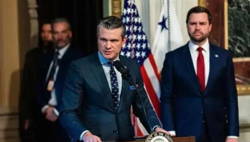 وزير الدفاع ​الأمريكي ​بيت هيجسيث