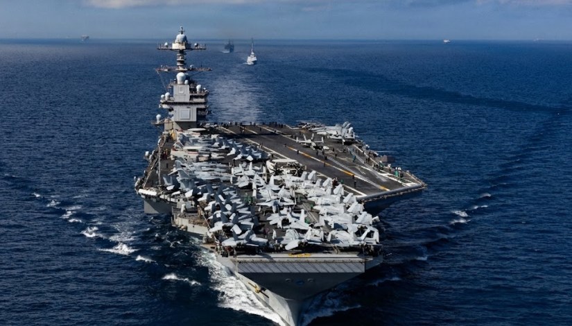 حاملة الطائرات ‌الأمريكية جيرالد آر. فورد