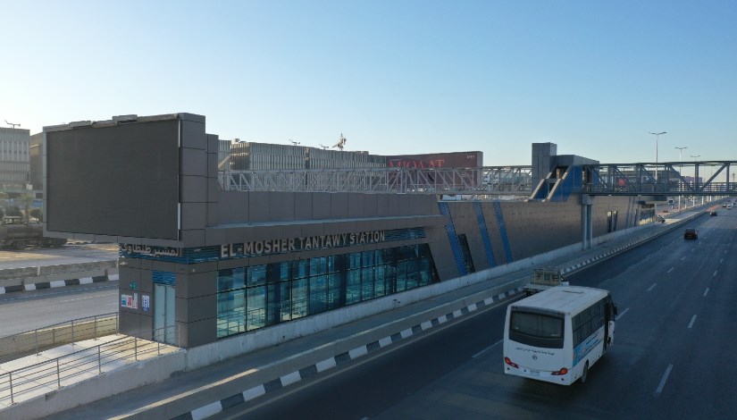 محطة المشير طنطاوي بالأتوبيس الترددي